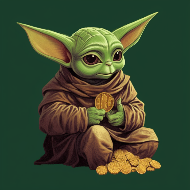 Baby Yoda coin